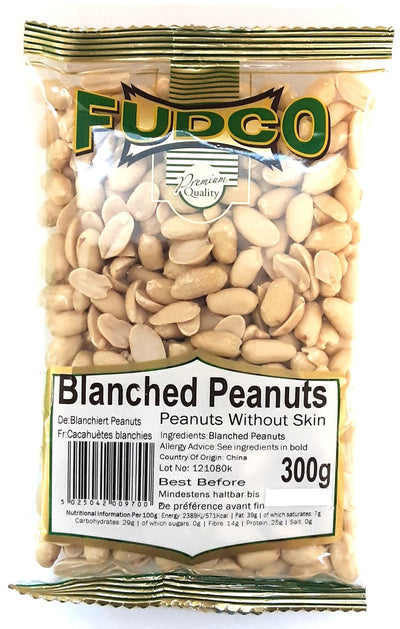 Fudco Peanuts Blanched 300g