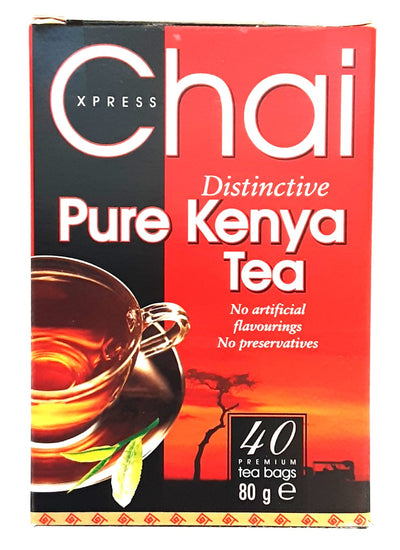 Chai Express Pure Kenya Tea 40 Tea Bags