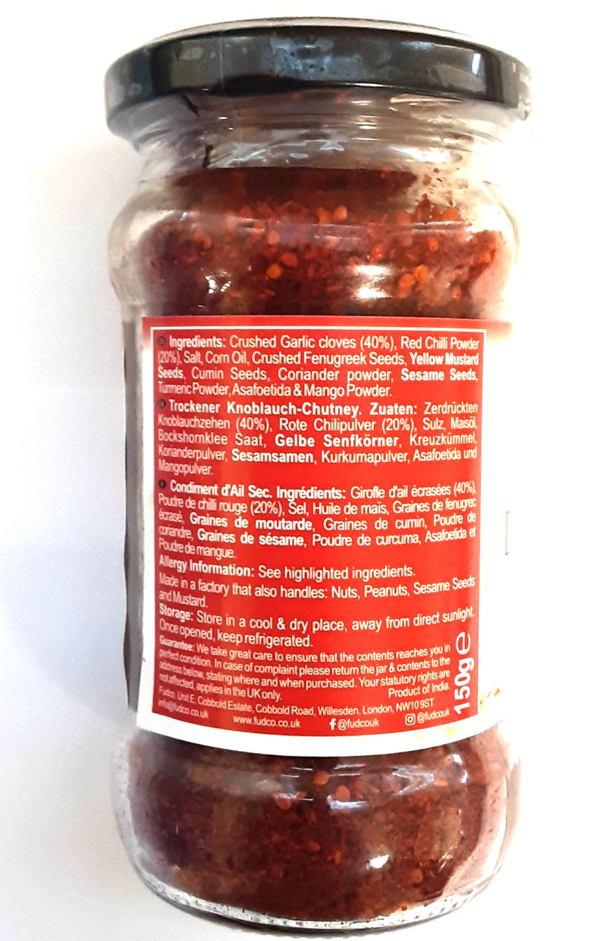 Fudco Chutney Dry Garlic 150g