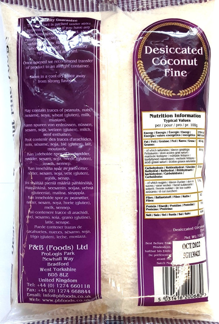 Heera Desiccated Coconut Fine 700g