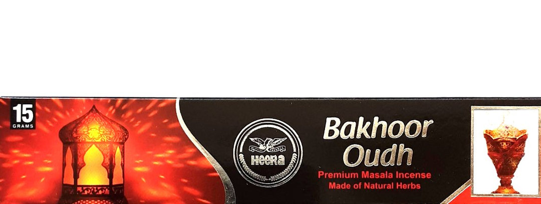 Heera Bakhoor Oudh Incense Sticks 15g