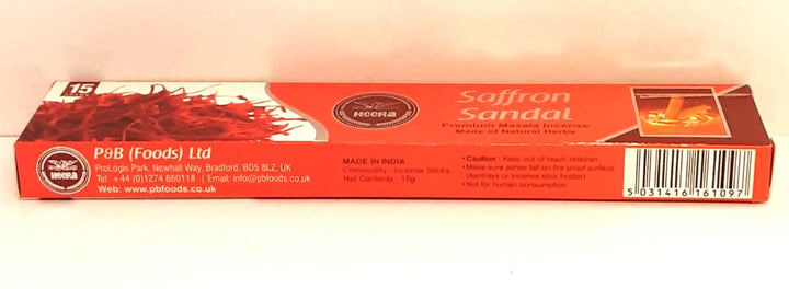 Heera Saffron Sandal Incense Sticks 15g