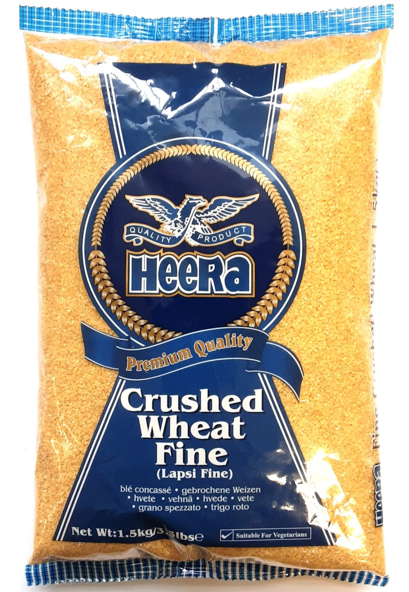 Heera Lapsi Crushed Wheat Fine 1.5kg