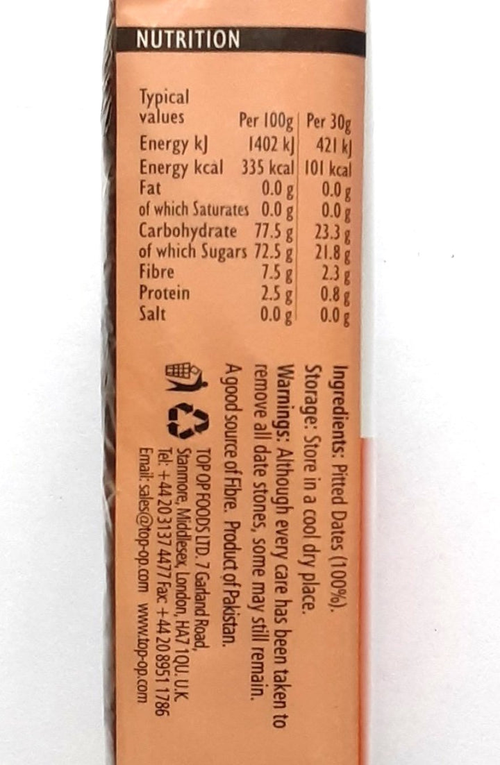 Top Op Pitted Dates 500g - ExoticEstore