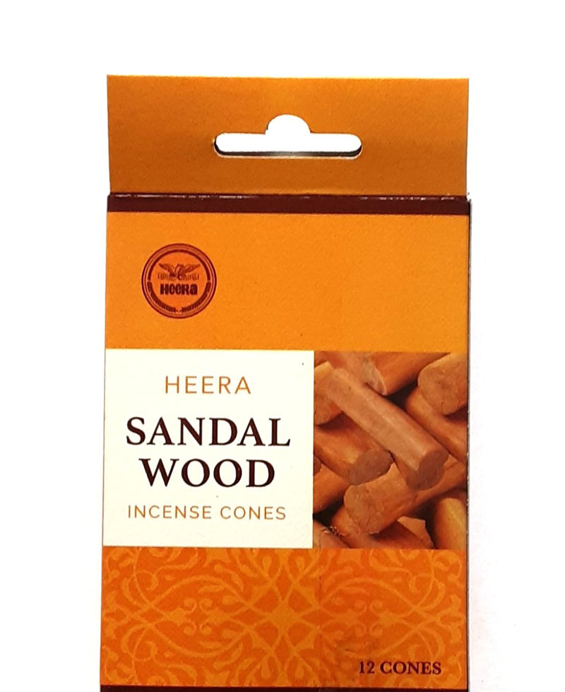 Heera Dhoop Sandal Wood 12pcs