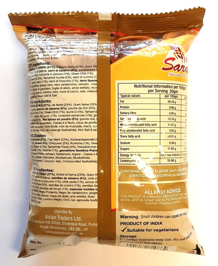 Saras Mini Bhakarwadi 200g