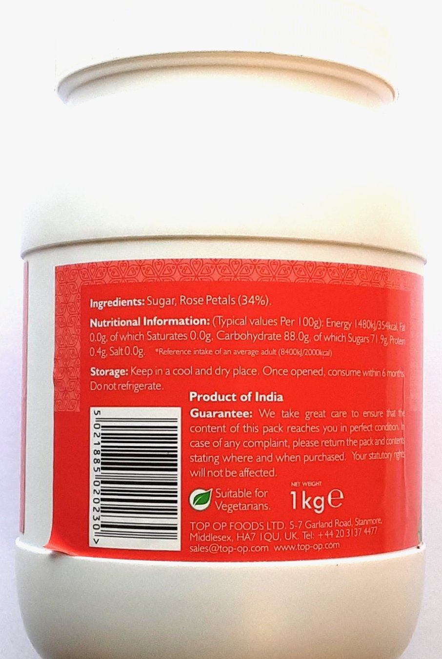 Top Op Gulkand Rose Petal Spread 1kg