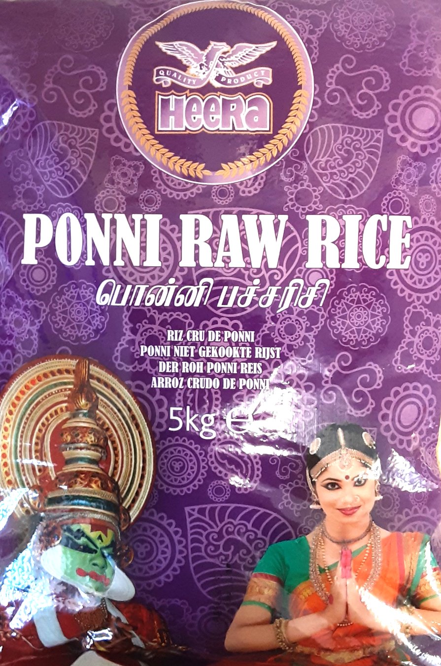 Heera Rice Ponni Raw 5kg - ExoticEstore
