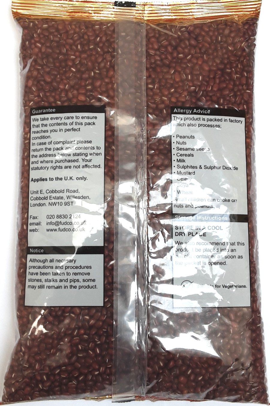 Fudco Red Chowri Abzuki Beans 1.5kg
