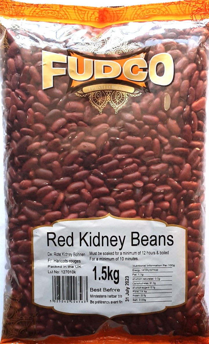 Fudco Beans Red Kidney Rajmah 1.5kg