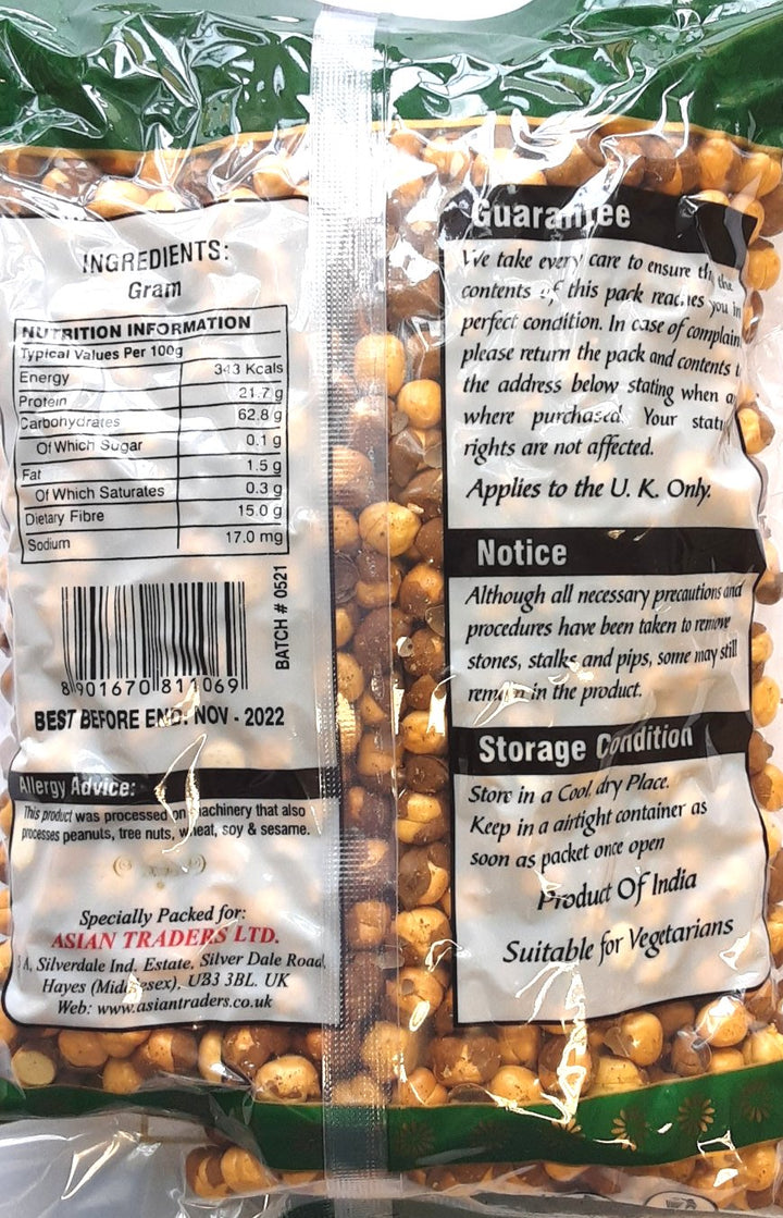 Saras Chana Unsalted Roasted 300g