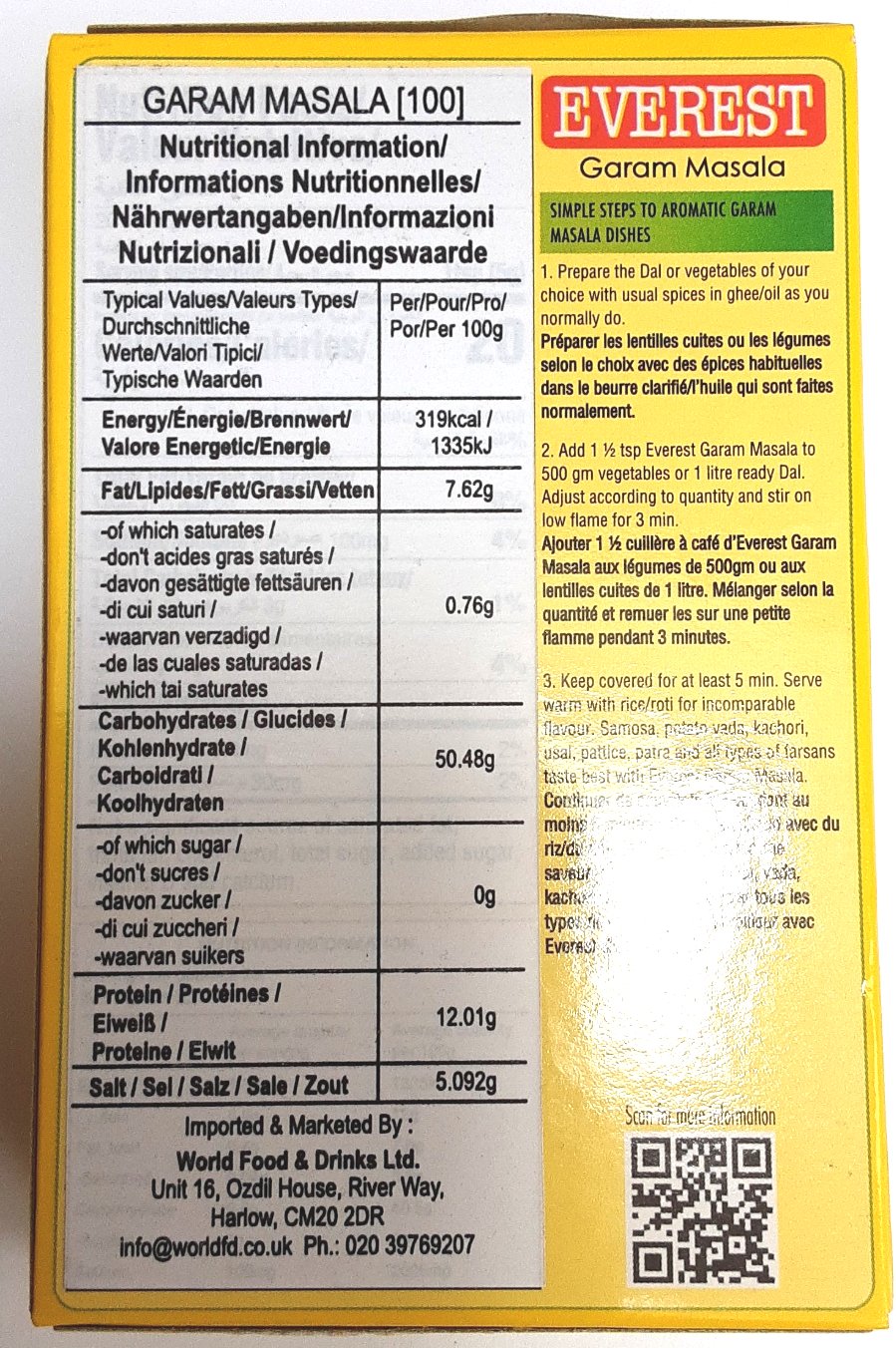 Everest Garam Masala 100g