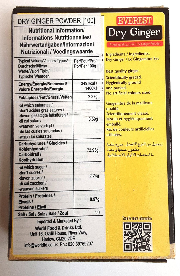 Everest Dry Ginger 100g