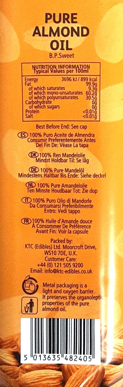 KTC Almond Oil Pure 750ml