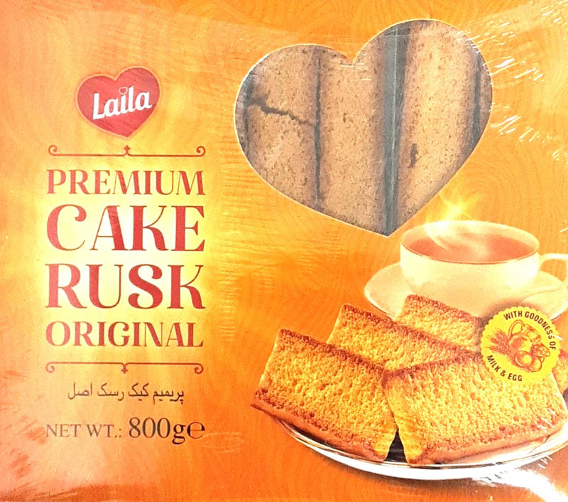 Laila Cake Rusk Original Premium 800g