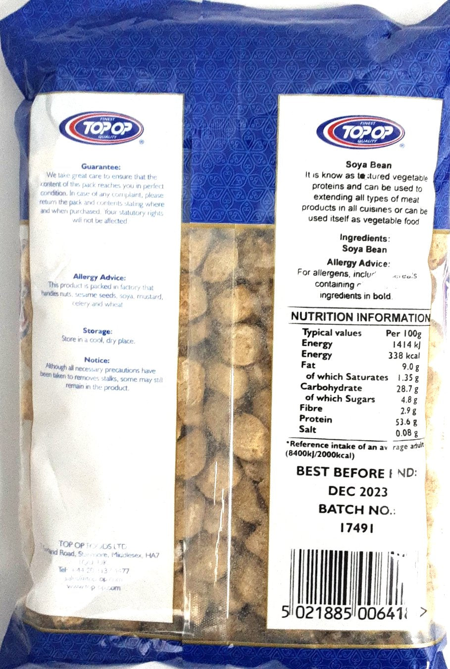 Top Op Soya Chunks 300g