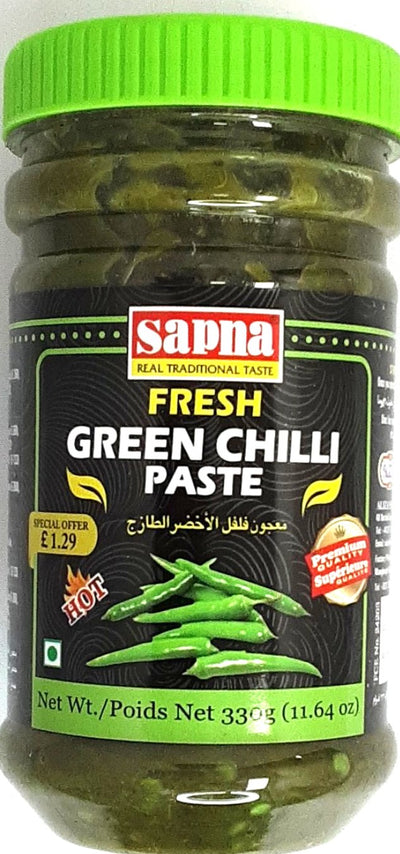 Sapna Paste Green Chilli 330g