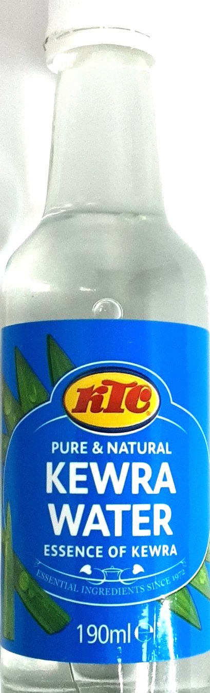 KTC Kewra Water Glass Bottle 190ml