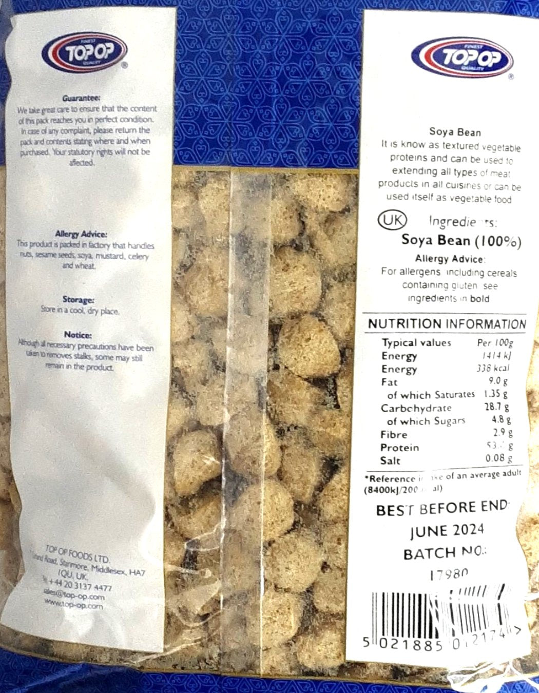 Top Op Soya Chunks 700g