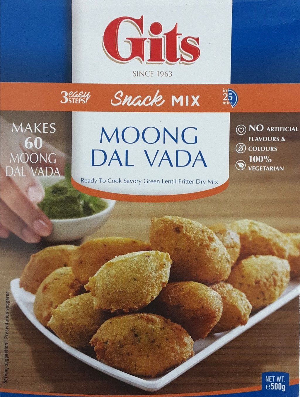 Gits Moong Dal Vada 500g