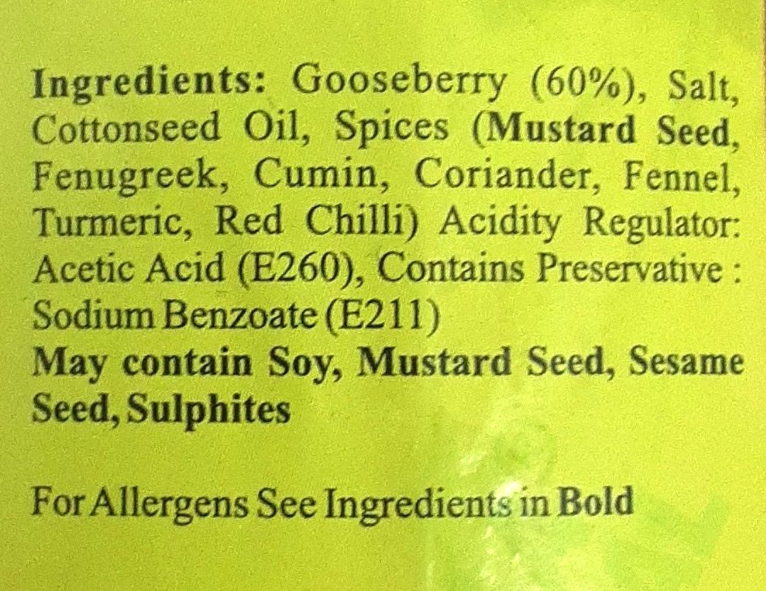 Pachranga Pickle Amla Gooseberry In Oil 800g