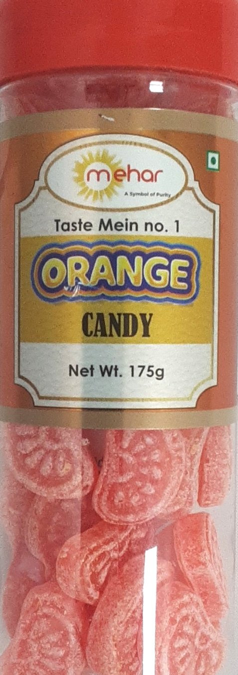 Mehar Candy Orange 175g