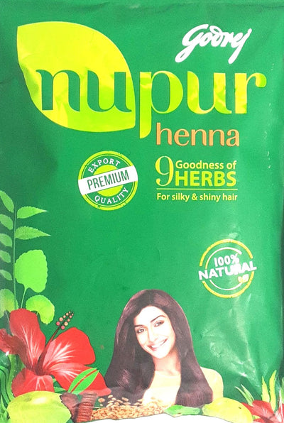 Godrej Nupur Henna For silky and shiny hair 400g