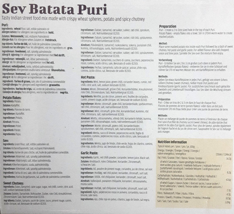 Heera Sev Batata Puri Mix Kit 400g