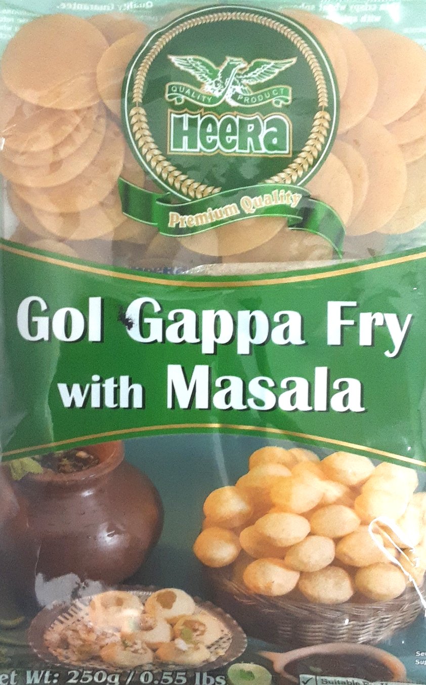 Heera Pani Puri Raw Golgapa With Masala 250g - ExoticEstore