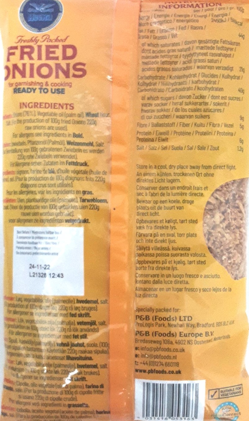 Heera Onions Fried 400g - ExoticEstore