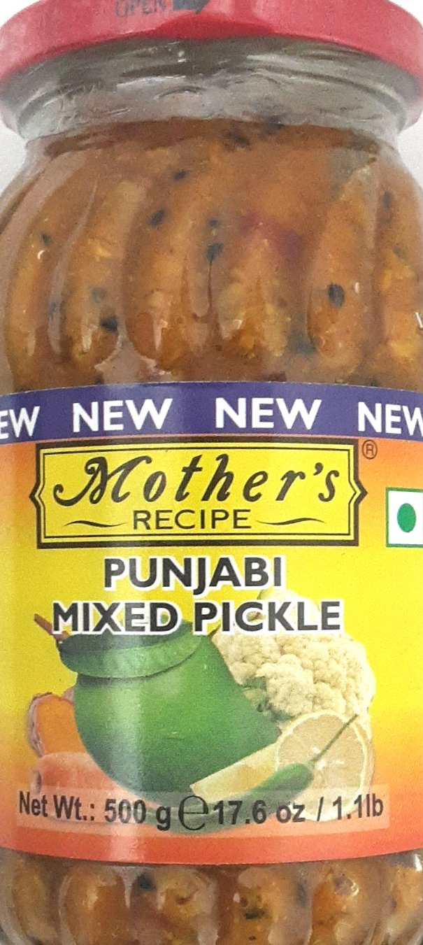Mothers Punjabi Mix Pickle 500g PM - ExoticEstore