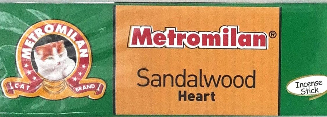 Metromilan Sandalwood Incense Sticks 18 Sticks