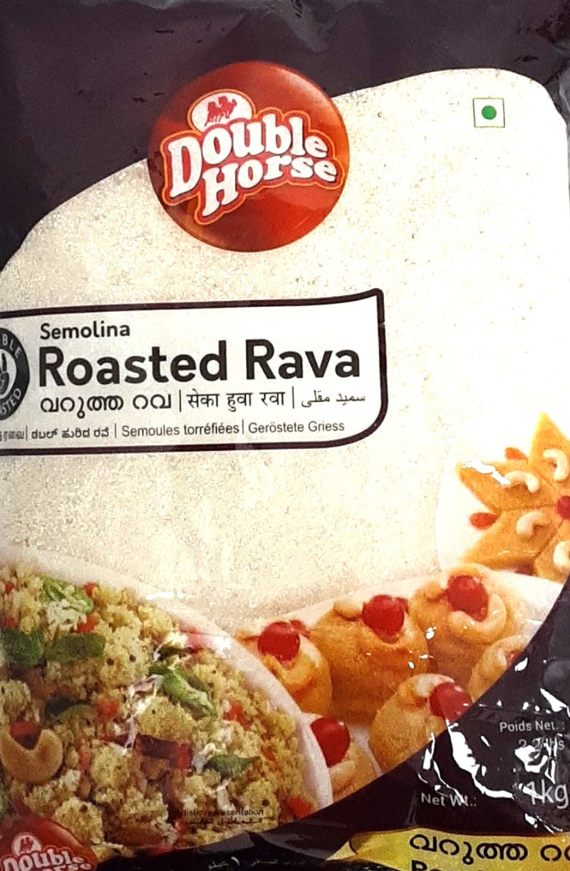 Double Horse Roasted Rava 1Kg