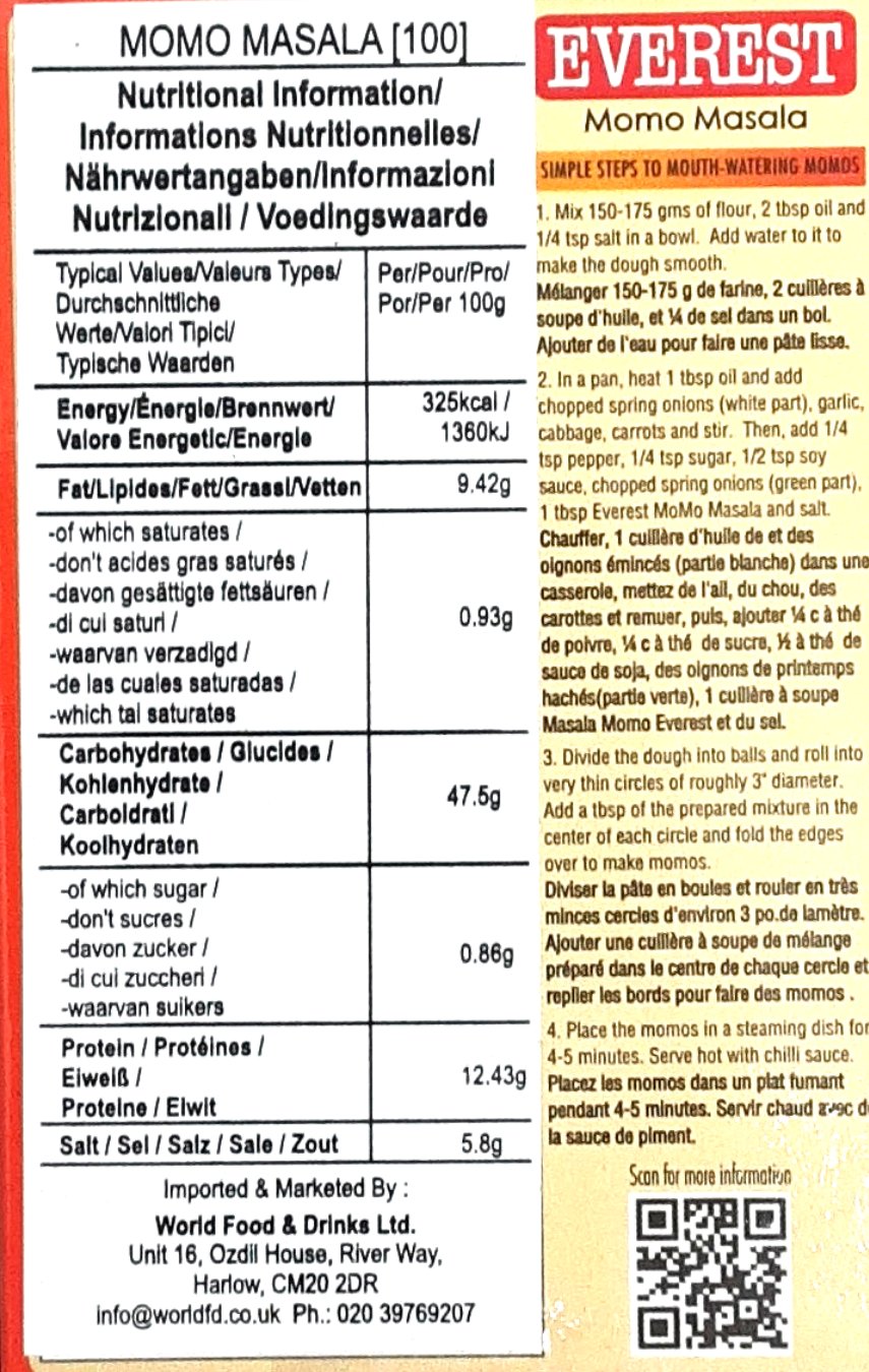 Everest Momo Masala 100g