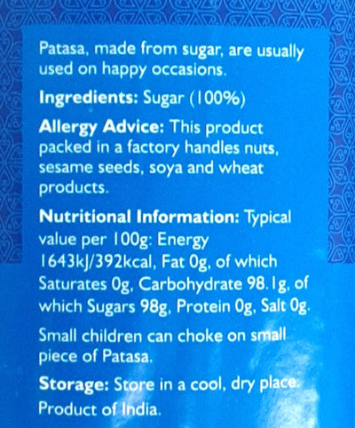 Top Op Patasa Sugar Confectionary 400g