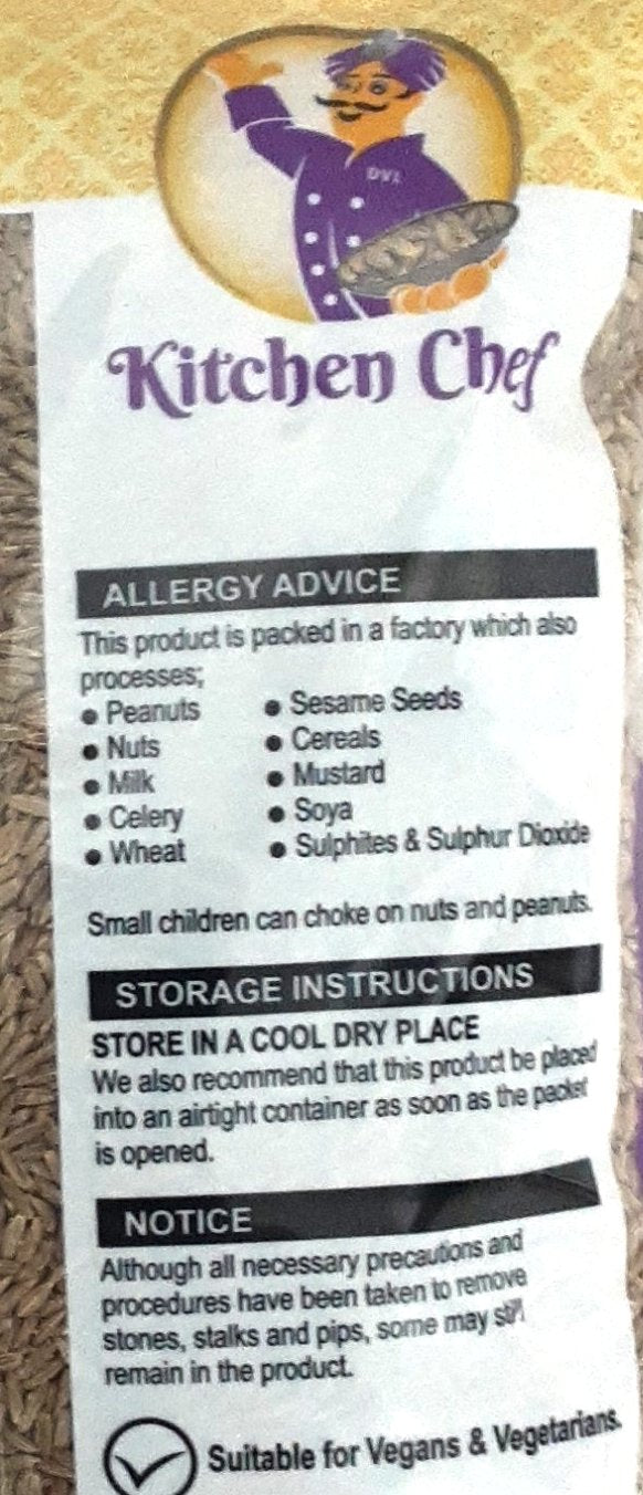 Kithchen Chef Cumin Seeds 400g