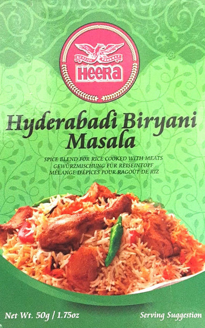 Heera Masala Hyderabadi Biryani 50g Any 2 For £2