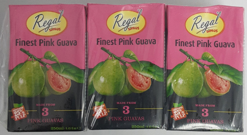 Regal Juice Finest Pink Guava 6 Pack x 250ml