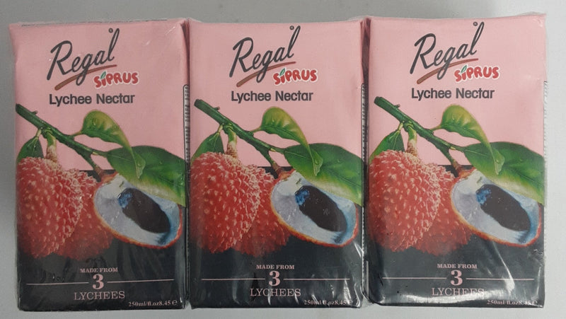 Regal Juice Lychee Nectar 6 Pack x 250ml