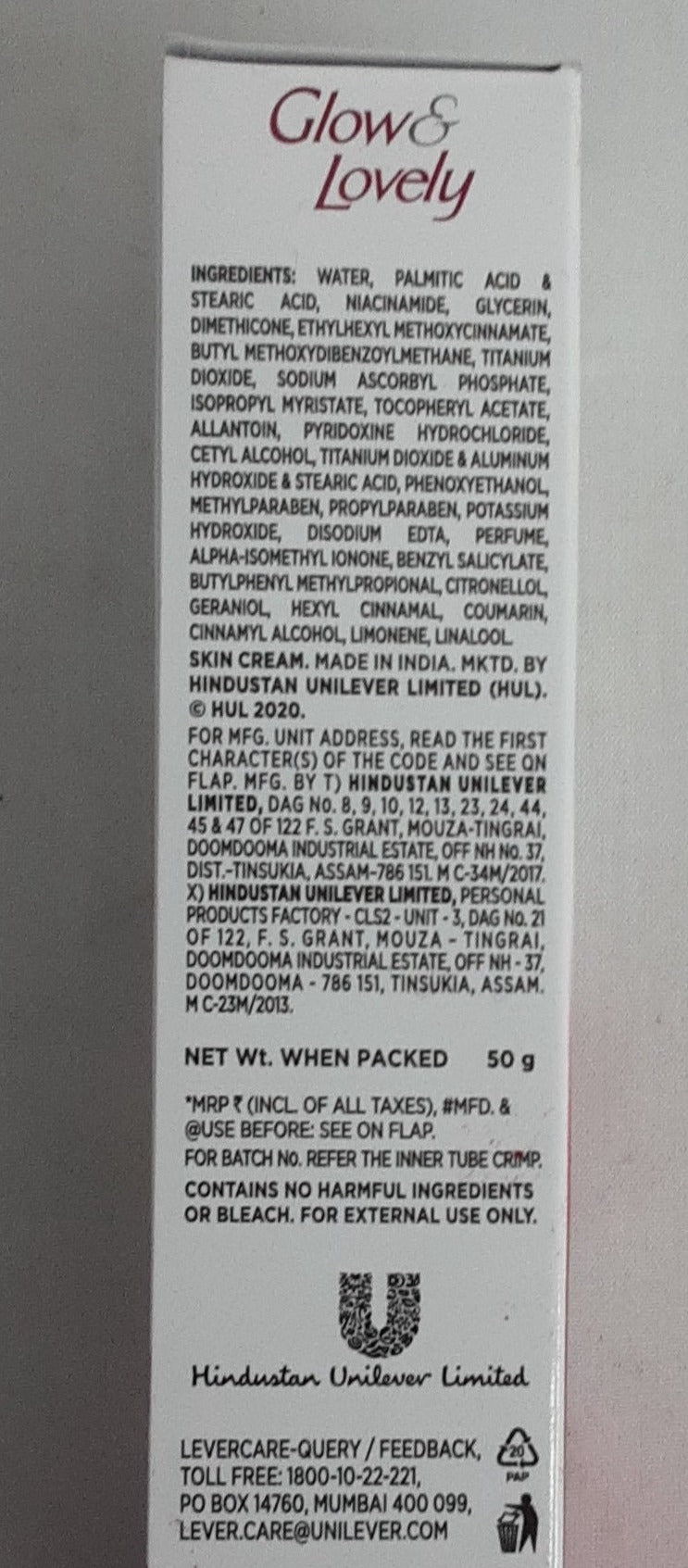 Fair &amp; Lovely Advanced Multi Vitamin 50g