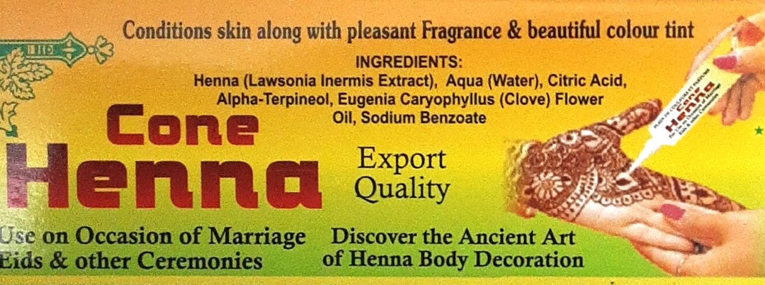 Top Op Cone Henna 40g