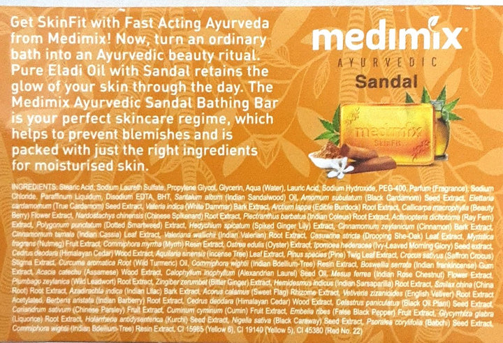Medimix Ayurvedic Sandal Soap 125g