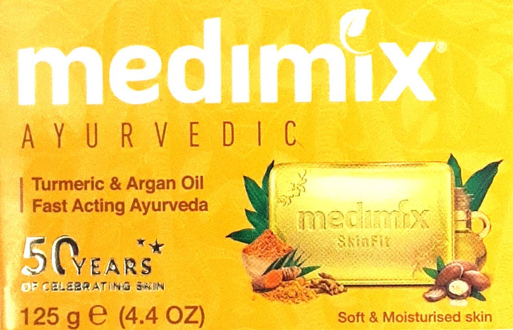 Medimix Ayurvedic Turmeric &amp; Argan Oil Soap 125g