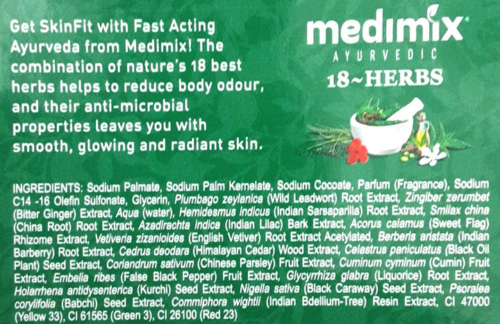 Medimix Ayurvedic 18 Herbs Soap 125g