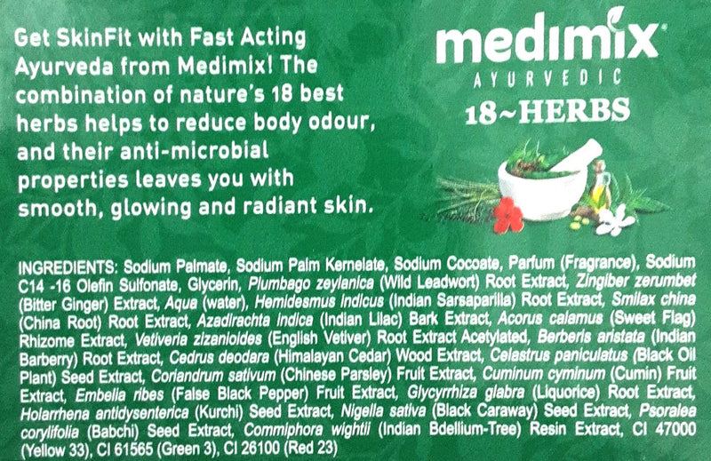 Medimix Ayurvedic 18 Herbs Soap 125g
