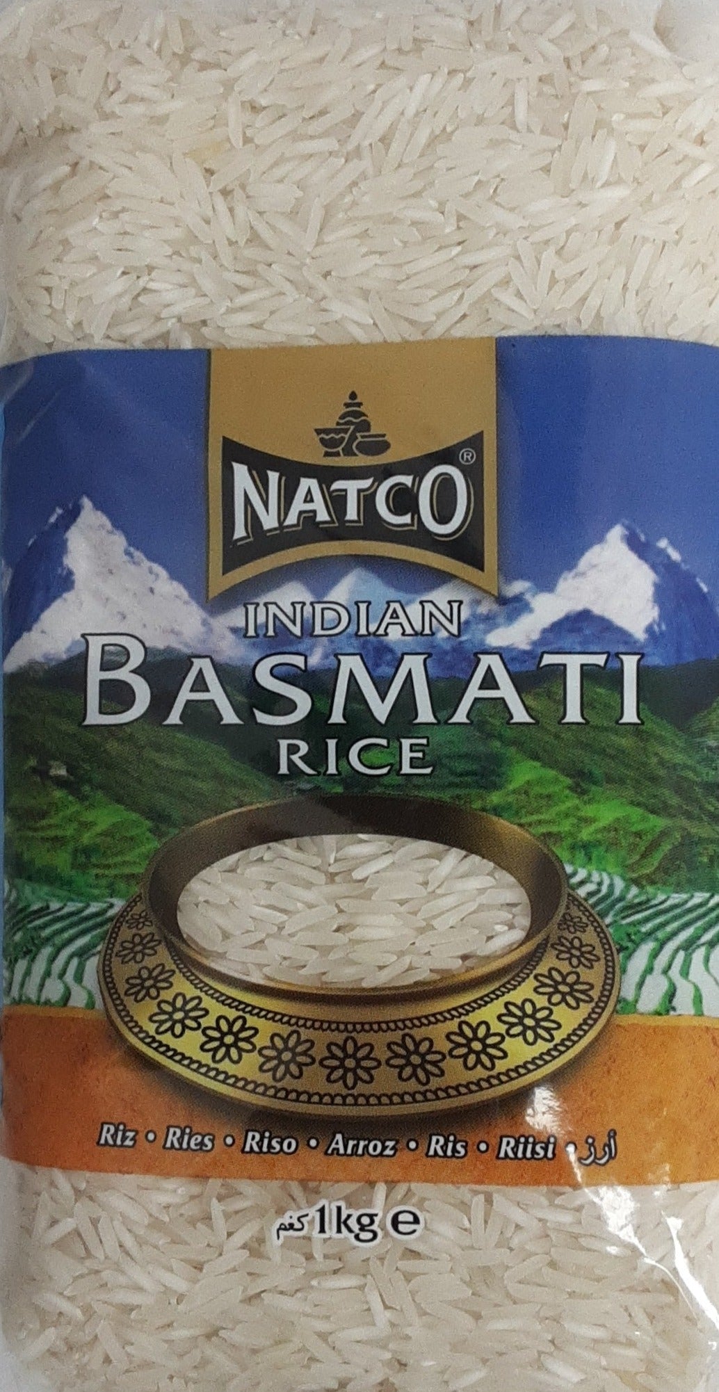 Natco Rice Basmati Indian 1Kg