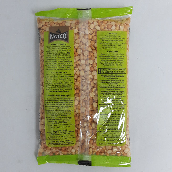 Natco Yellow Split Peas 500g
