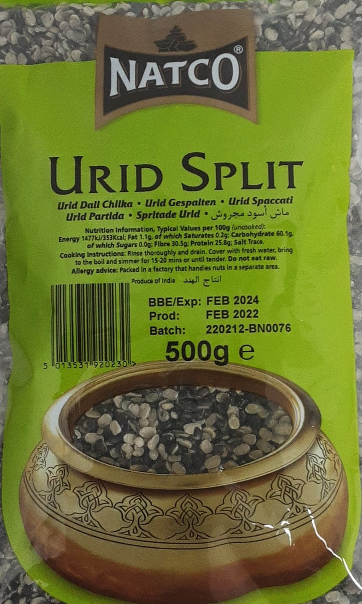 Natco Urid Split 500g