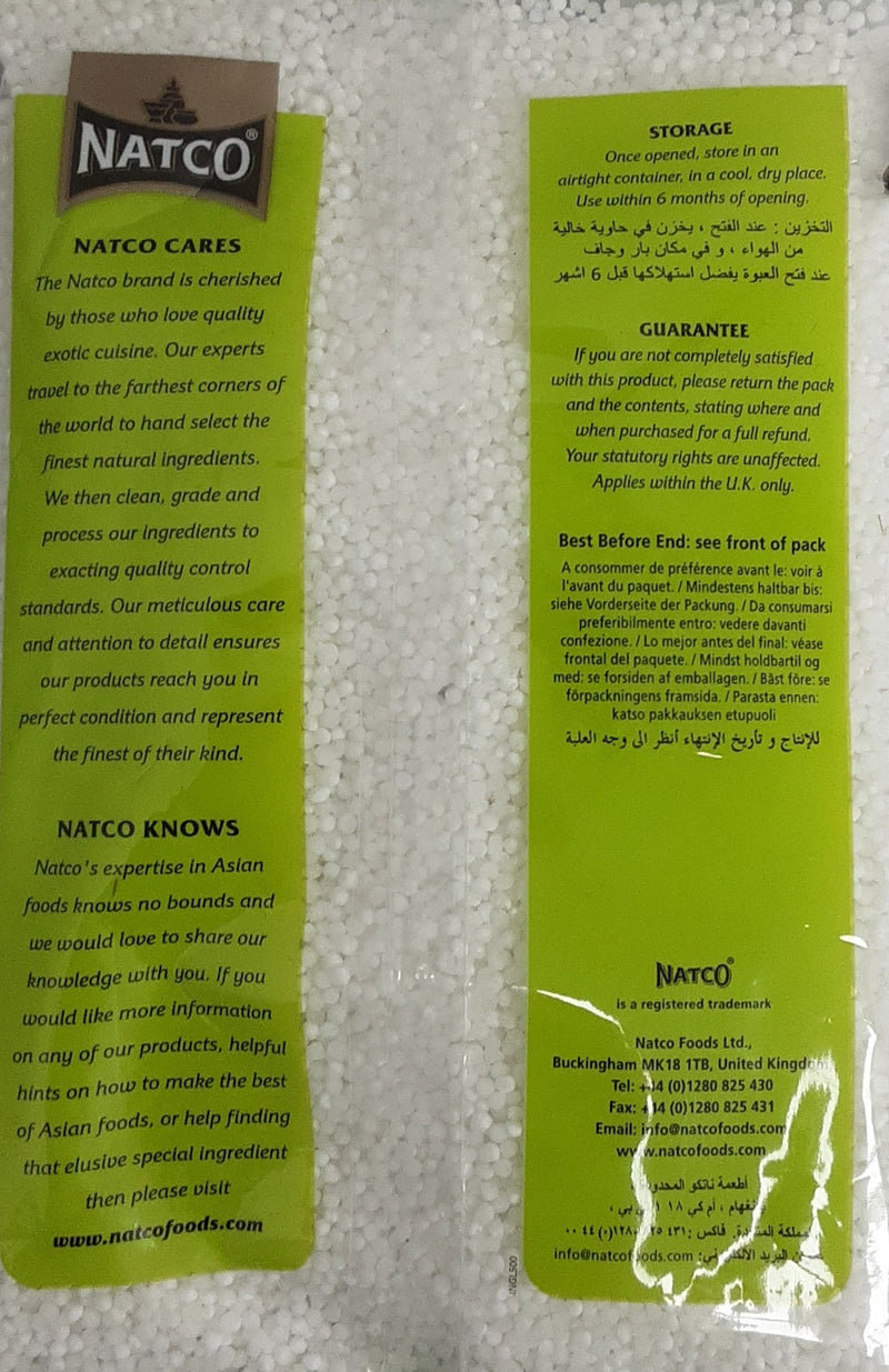 Natco Sago Seeds Small 375g