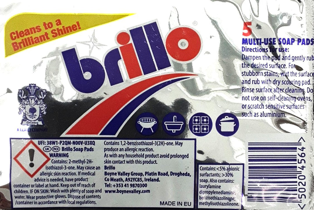 Brillo Pads 5Pcs